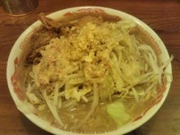 「ラーメン並」@自家製太麺 ドカ盛 マッチョ 難波千日前店の写真