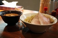 「つけそば+味玉」@喜元門 本店の写真