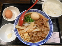 「ＪＡＣそば＋ライス」@中華そばJACの写真