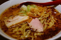 「生姜そば（大盛）」@麺や 七彩 東京駅の写真