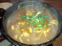 「カレーうどん（￥７００）」@うどん居酒屋 麦笑の写真