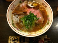 「旨味正油らーめん 肉そば」@麬にかけろ 中崎壱丁 中崎商店會1-6-18号ラーメンの写真