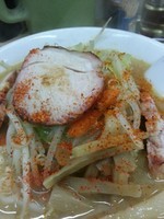 「味噌らーめん750円＋野菜100円」@らーめん山田の写真