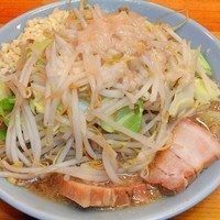 「J風らー麺（650円）＋ニンニク・アブラ」@喜一郎の写真