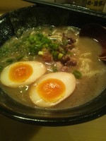 「玉子ラーメン＋ライス」@めんや 参○伍の写真