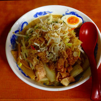 「鉄砲ラーメン(味噌)」@花巻ラーメン バガボンドの写真
