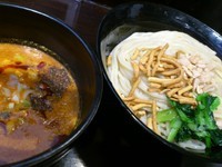 「担々つけ麵（大盛）\950」@自家製麺ほうきぼし 神田店の写真