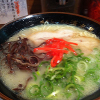 「博多ラーメン 600円」@博多ラーメン 清水屋の写真