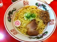「黒豚旨味そば」@カドヤ食堂 本店の写真