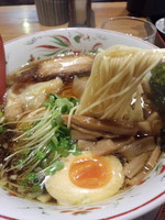 「わんたん麺（醤油味）780円」@武藤製麺所の写真