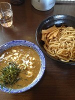 「つけ麺（麺２５０ｇ）　あつもり　750円」@つけ麺 弥七の写真