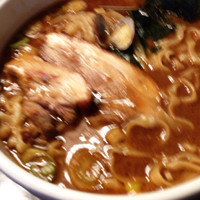 「魚介味噌880円 ２倍盛り+300円」@麺屋 優創の写真