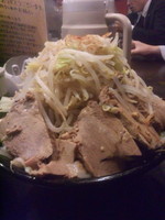 「ふじ麺子豚＋大盛り＋野菜増し」@大黒屋本舗 春日部店の写真