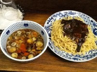 「炎のつけ麺」@ラーメン凪 炎のつけめん 西新宿店の写真