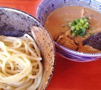 「二代目つけ麺 200g750円 魚粉増無料」@二代目狼煙 本店 葉隠製麺の写真