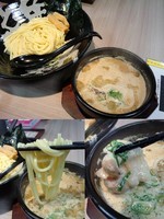 「こってりかつお合わせ830円並茹で量330g（並〜特同額）」@越後つけ麺維新 大井町店の写真