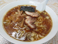 「ラーメン（大盛り）」@若松の写真