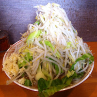 「小ラーメン(野菜まし)650円」@豚星。の写真
