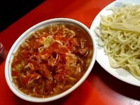 「ピリ辛つけ麺」@つけめん 丸長 桜台店の写真