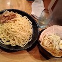 辛みそつけ麺、メンマトッピング+チャーシュー一枚