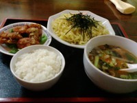 「味噌つけめん（Aランチ）」@中国菜館 芳香の写真