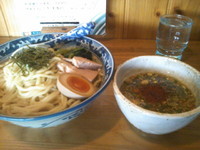 「つけめん(熱盛り)」@ラーメン やすやの写真