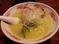 「鶏白湯ラーメン(７８０円)」@麺・酒処 ぶらりの写真