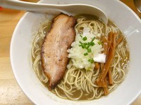 「特濃煮干ソバ（白）」@煮干中華ソバ イチカワの写真