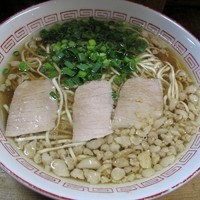 「昔ながらの白麺￥６００」@十銭の写真