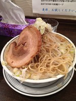 「豚コク野菜ラーメン・麺大盛り(750円+100円)」@麺喰なずなの写真