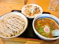 「つけめん（中盛サービス）　750円クーポン→500円」@常勝軒 総本店の写真