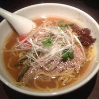 「牛味噌ら〜麺 シニガン風 900円」@麺屋武蔵 武仁の写真