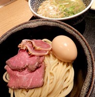 「牛白湯煮干しつけ麺（1,000円）」@麺屋 一燈の写真