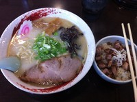 「鮪塩ラーメン」@山びこの写真