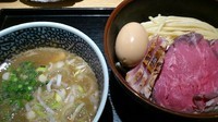 「牛白湯煮干しつけ麺（￥１０００）」@麺屋 一燈の写真