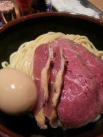 「牛白湯煮干しつけ麺1000円」@麺屋 一燈の写真