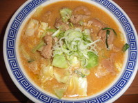 「もつ煮込みらーめん　「700円」」@優勝軒 岩槻店の写真