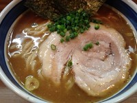 「濃厚和風中華そば（大盛）（700円＋50円）」@中華そば・つけそば 浜屋 我孫子店の写真