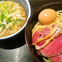 「牛白湯煮干しつけ麺」@麺屋 一燈の写真