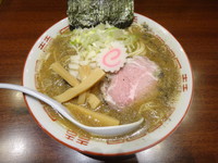 「煮干しそば(750円)」@煮干中華そば 鈴蘭 新宿店の写真