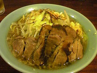 「しょうゆラーメン 少なめ 200g 1.3玉 650円」@豪徳寺ラーメン りらくしんの写真