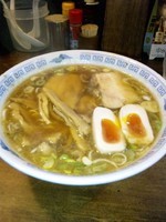 「中華そば（大）」@豆天狗 本店の写真