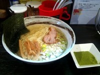 「鶏茶ら麺　650円」@煮干らー麺 平八の写真