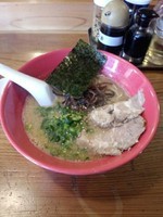 「ラーメン」@元祖長浜 大学ラーメンの写真