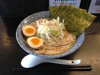 「特製鶏塩らーめん」@自家製太麺 元気屋の写真