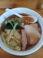 「ワンタンメン800円」@白河手打ち中華 孫市の写真