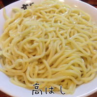 「肉入りつけそば+ダブル」@麺 髙はしの写真