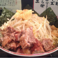 「豚そば肉入り¥880＋海苔¥100」@大盛軒の写真