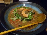「甲州地鶏とエビ香る麺」@麺屋 なか巌 北口店の写真