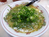 「ねぎラーメン」@ラーメン屋台の写真